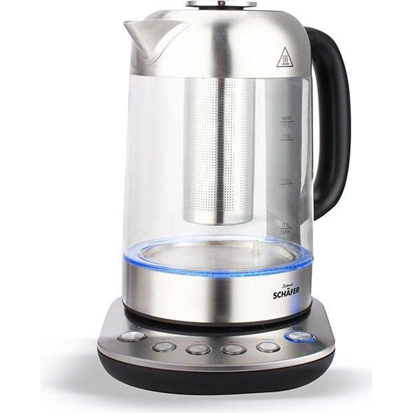 Bollitore Elettrico SchäFer Da 1,7 L Con Led E STRIX-CONTROL In Acciaio Inox 1850 - 2200 Watt-image