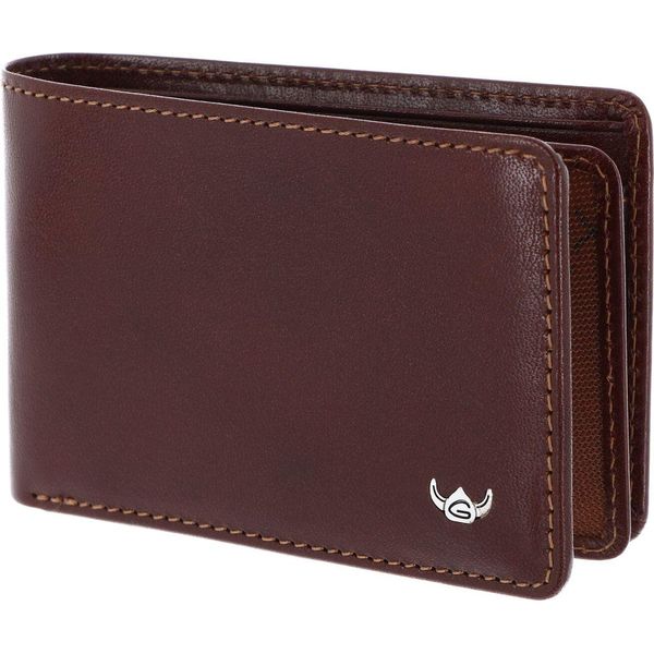Golden Head Portafoglio Colorado Rfid Protect Petite Billfold Coin Wallet Tabacco Marrone-image