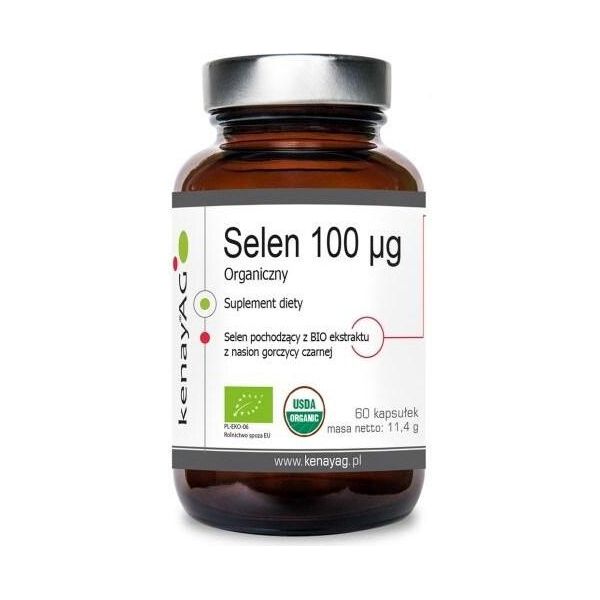 Integratore Alimentare Kenay Organic Selenium 100 µG (60 Capsule) 3173-image