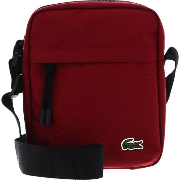 Lacoste Borsa A Tracolla Neocroc Vertical Camera Bag Andrinople Rosso Scuro-image