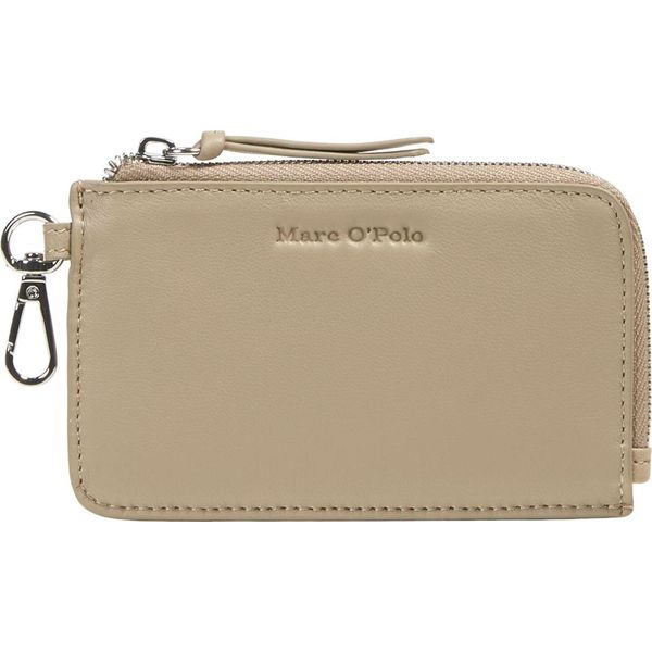 Marc O'polo Pelle Portafoglio Florica Zip Wallet Frosty Sand Beige-image
