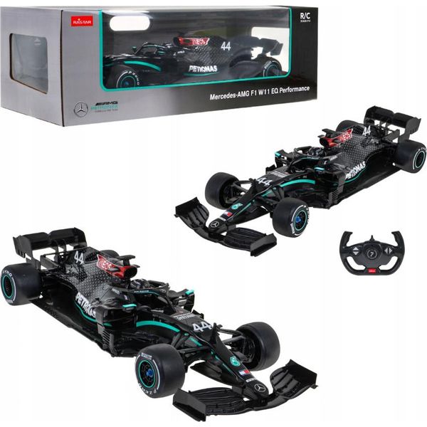 Mercedes-Amg F1 W11 Eq Performance R/C 1:12, Auto Telecomandata, Per Bambini A Partire Dai 3 Anni, Nero-image