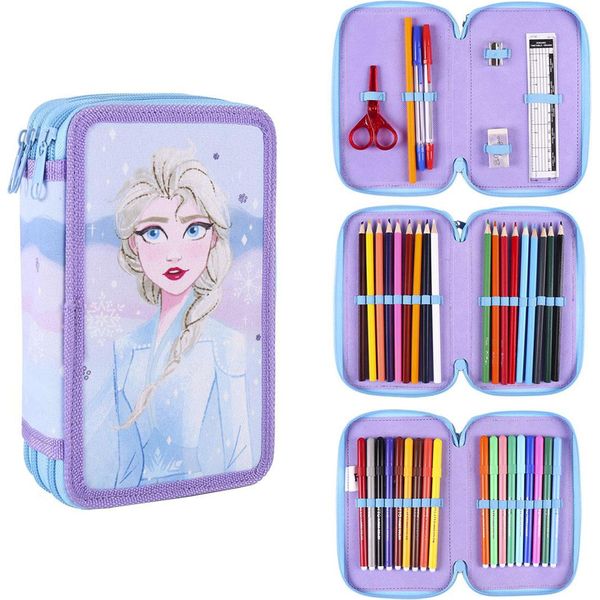 Astuccio Per Matite Frozen Disney Completo Astuccio Per Matite Per Bambini Da 44 Pezzi-image