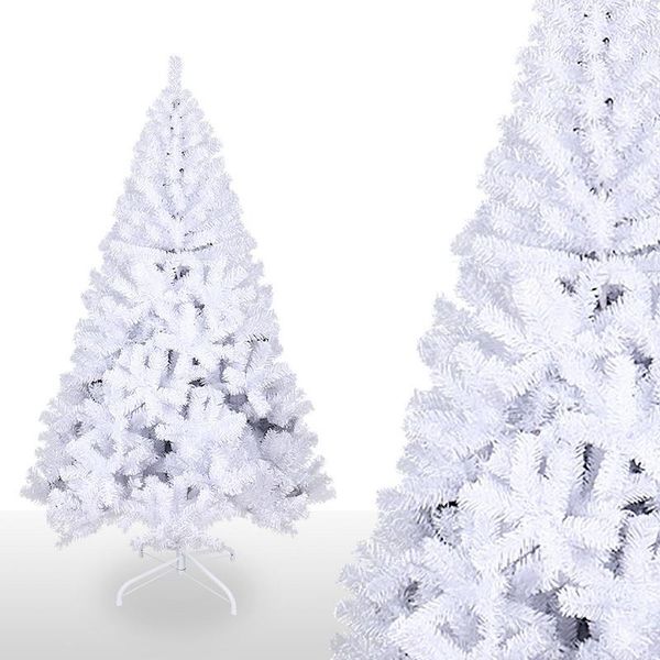 Jopassy Albero Di Natale Artificiale Abete Incl. Supporto Albero In Metallo Bianco 210Cm-image