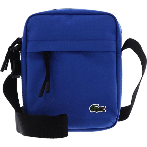 Lacoste Borsa A Tracolla Neocroc Vertical Camera Bag Marina Blu-image