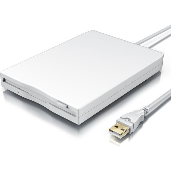 Csl Floppy Drive, Usb 1.1, Unità Floppy Usb Esterna Fdd 1,44MB (3,5) Per Pc E Mac-image
