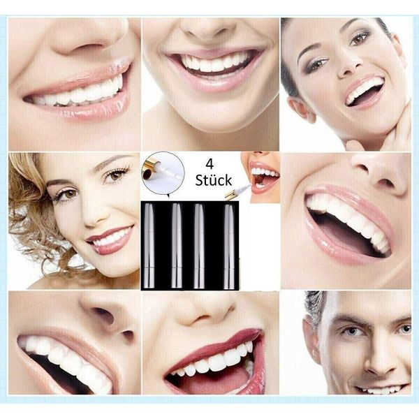 Penna Sbiancante Per Denti Da 4 Pezzi Penna Sbiancante Per Denti In Gel-image