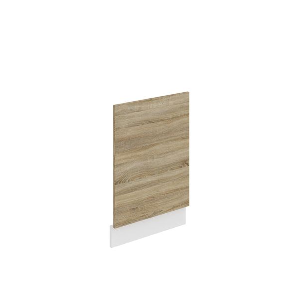 Pannello Frontale Belini Per Lavastoviglie Po. Pannello Frontale Per Lavastoviglie Largo 45 Cm. Pannello Frontale Per Lavastoviglie Senza Maniglia, Rovere Sonoma-image