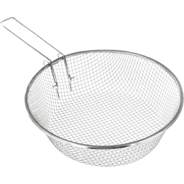 Cheffinger Pentola Per Friggere 3 Pezzi Cesto Friggitrice Chips Induzione Setaccio Coperchio Pasta-image