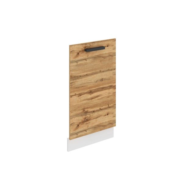 Pannello Frontale Belini Per Lavastoviglie Pz. Pannello Frontale Per Lavastoviglie Largo 45 Cm. Pannello Frontale Per Lavastoviglie Con Maniglia, Rovere Wotan-image