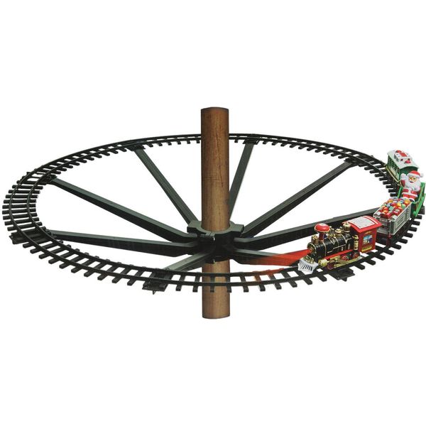 2.05 Treno Per L'albero Di Natale - Il Treno Di Natale Attraversa L'albero Di Natale-image