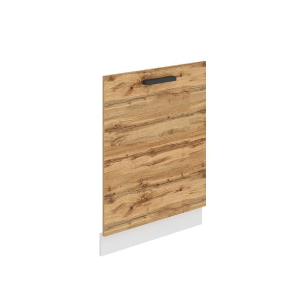 Pannello Frontale Belini Per Lavastoviglie Pz. Pannello Frontale Per Lavastoviglie Largo 60 Cm. Pannello Frontale Per Lavastoviglie Con Maniglia, Rovere Wotan-image