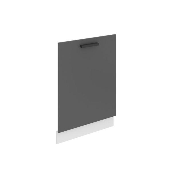 Pannello Frontale Belini Per Lavastoviglie Pz. Pannello Frontale Per Lavastoviglie Largo 60 Cm. Pannello Frontale Per Lavastoviglie Con Maniglia, Argento Opaco-image