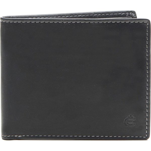 Esquire Pelle Porta Carte Di Credito Dallas Credit Card Case Black Nero-image
