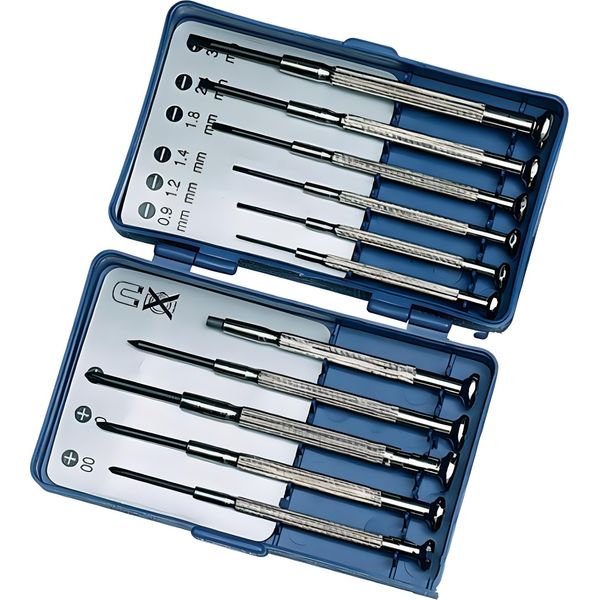 Set Di Cacciaviti Di Precisione Per Meccanici, 11 Pezzi Jmp-image