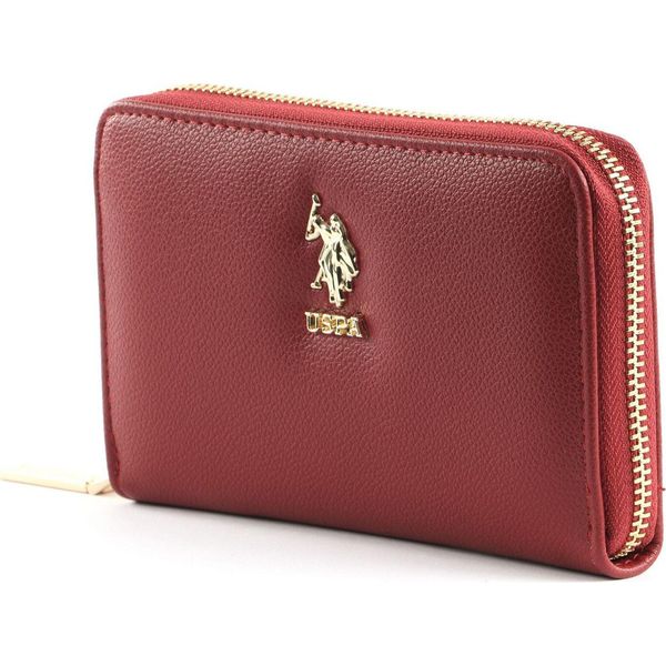 U.S. Polo Assn. Portafoglio New Jones Zip Around Wallet Red Rosso-image