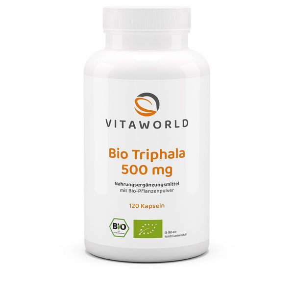 Triphala 500 Mg Capsule Biologiche 120 Capsule-image