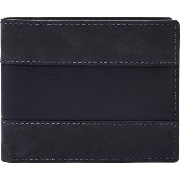 Fossil Porta Carte Di Credito Everett Bifold Flip Id Midnight Navy Blu Scuro-image