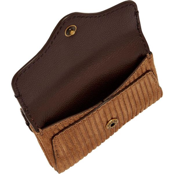 Fossil Porta Carte Di Credito Heritage Card Case Multi Brown Marrone-image