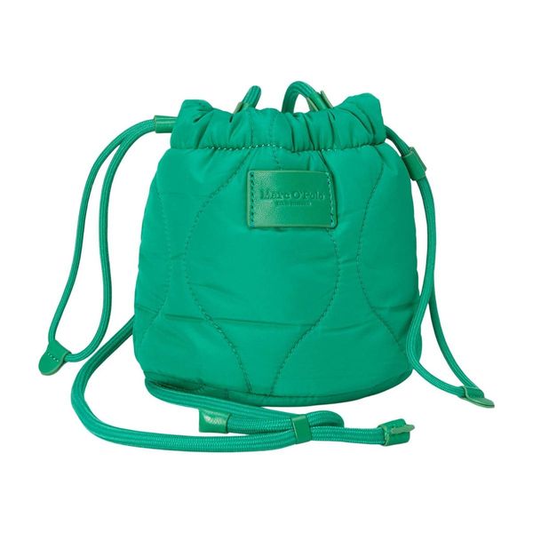 Marc O'polo Borsa A Tracolla Mory Crossbody Bag Shiny Emerald Verde-image
