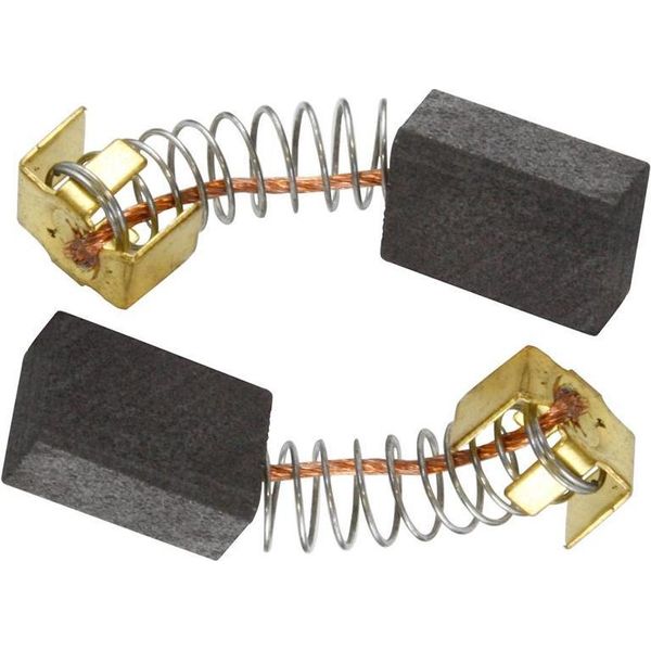2X Spazzole Di Carbone Per Makita Taglierina 3706 5 X 8 X 11 Mm-image