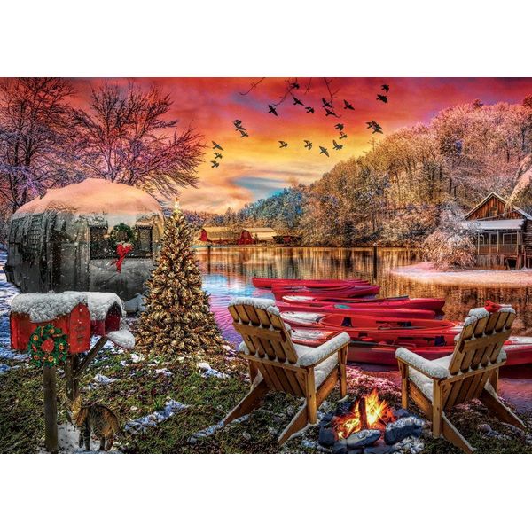 Art Puzzle Puzzle Campeggio 2000 Pezzi-image