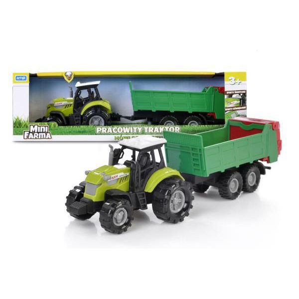 Mini Trattore Agricolo Con Rimorchio-image