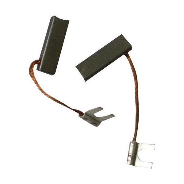 2X Spazzole Di Carbone Per Bosch Avvitatore A Impulsi 1430 6,3 X 6,3 X 20 Mm-image