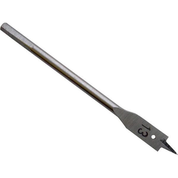 Punta Fresatrice Piatta Per Legno 13 Mm-image