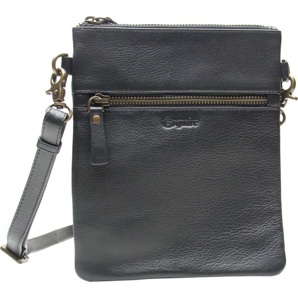 Esquire Pelle Borsa A Tracolla Peru Small Crossbody Bag Black Nero-image