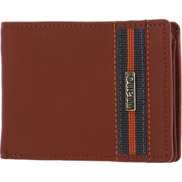 Mano Pelle Portafoglio Don Leonardo Rfid Wallet With Flap Cognac Terracotta-image