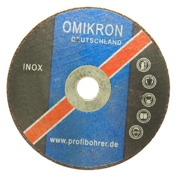 100 Mm Inox Acciaio Inossidabile Mola Da Sgrosso Per Metallo 100X1 Mm-image