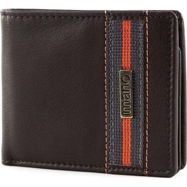 Mano Portafoglio Don Leonardo Rfid Mini Wallet Darkbrown Marrone Scuro-image