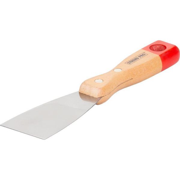 Spatola Strend Pro S1008, 50 Mm, In Acciaio, Manico In Legno-image
