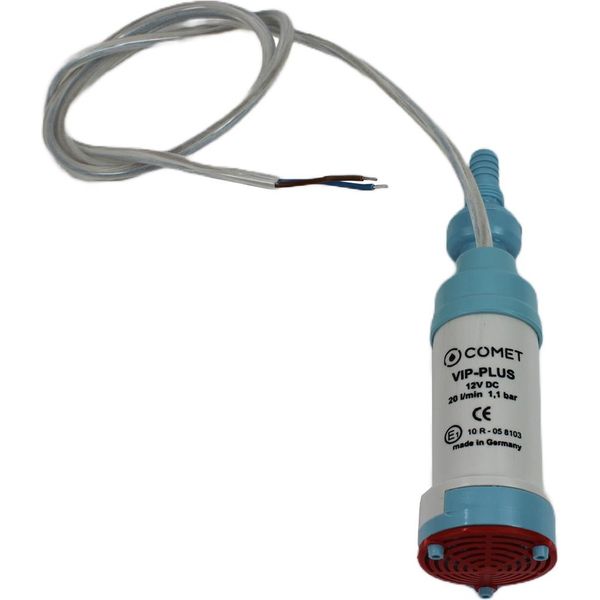 Pompa Sommersa Comet VIP-PLUS Pompa Per Acqua + Valvola Di Non Ritorno + Filtro 12V 16 L/Min 1,1 Bar-image
