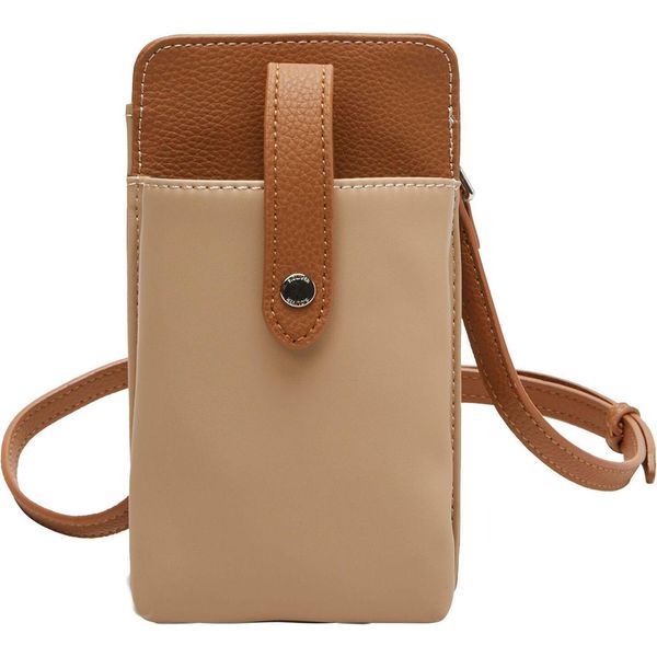 S.Oliver Borsa A Tracolla Borsa Per Cellulare Phone Bag Brown Marrone Chiaro-image