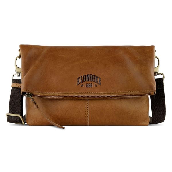Klondike 1896 Pelle Borsa A Tracolla Rush Jessica Shoulderbag Cognac Marrone Chiaro-image