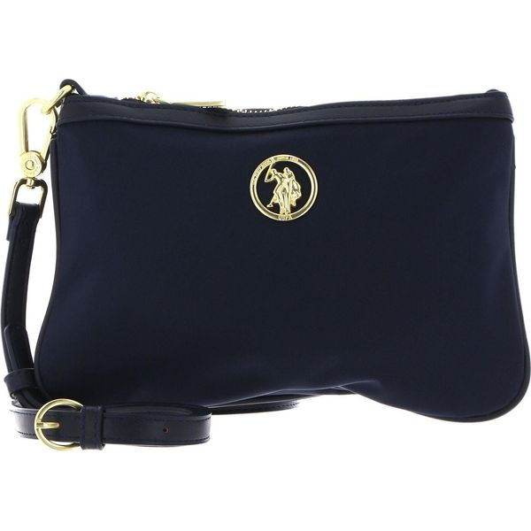 U.S. Polo Assn. Borsa A Tracolla Houston Double Flat Crossbody Bag Navy / Navy Blu Scuro-image