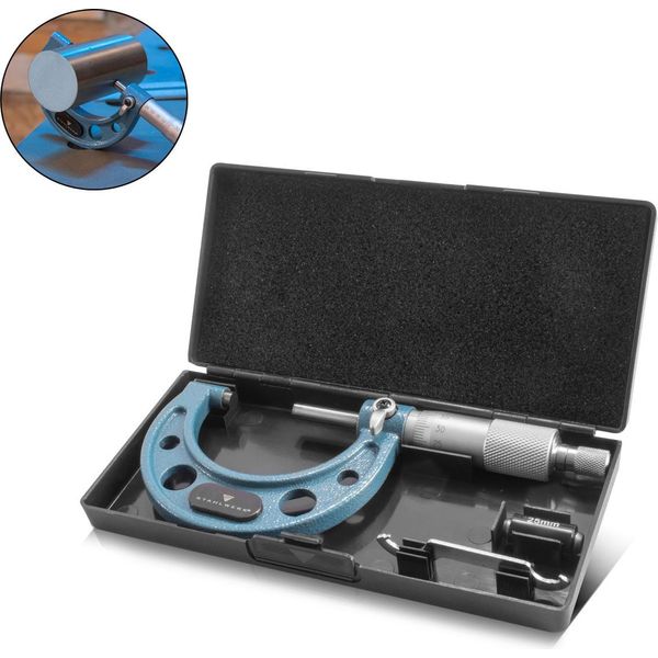 Stahlwerk Micrometro Esterno 25-50 Mm Din 863 Micrometro Vite Di Misura-image