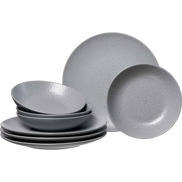 Set Da Pranzo Grigio Ritzenhoff E Breker Kitwe 8 Pezzi.-image
