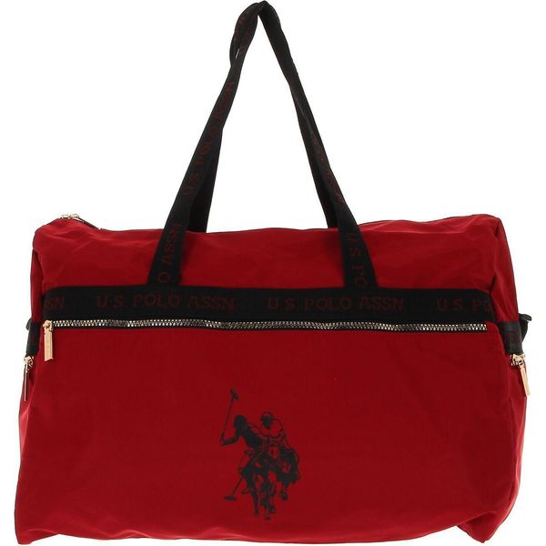 U.S. Polo Assn. Borsa Da Viaggio Borsa A Tracolla New Sport Chic Weekender Bag Red Rosso-image