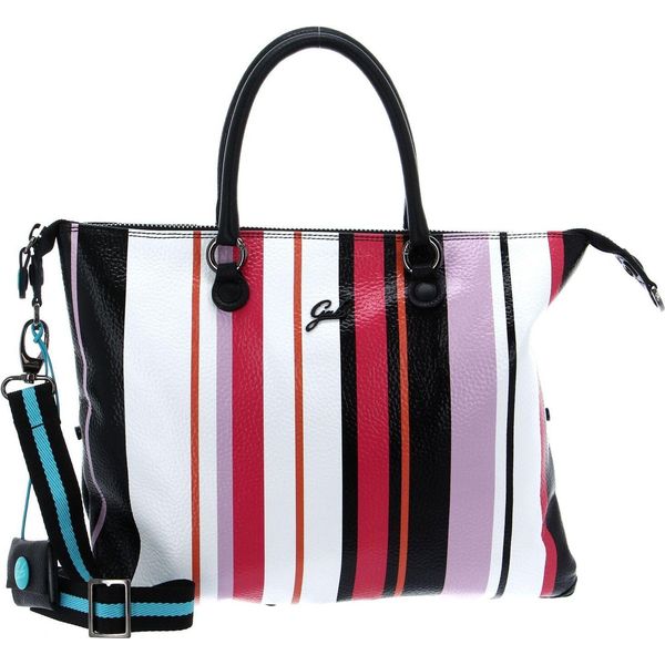 Gabs Pelle Borsa A Tracolla G3 Plus Holiday Bag Toni Caldi + Nero + Fresia Multicolore-image