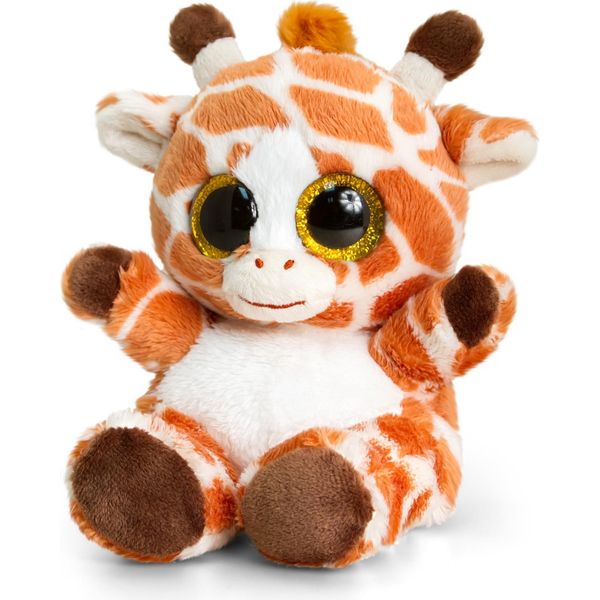Keel Toys Mini Peluche Alto 15 Cm - Ideale Per Coccolare E Collezionare Giraffa-image