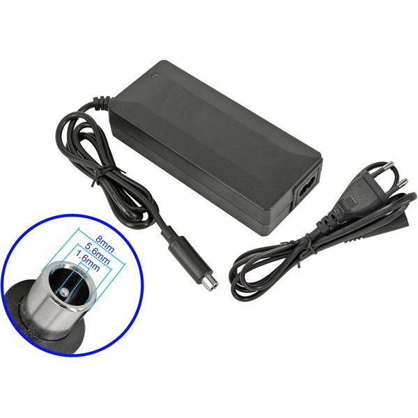 Caricabatterie Per Biciclette Elettriche Powersmart 42V 2A Per Segway Ninebot Kickscooter E22E, Kickscooter E25A, Kickscooter E25D-image