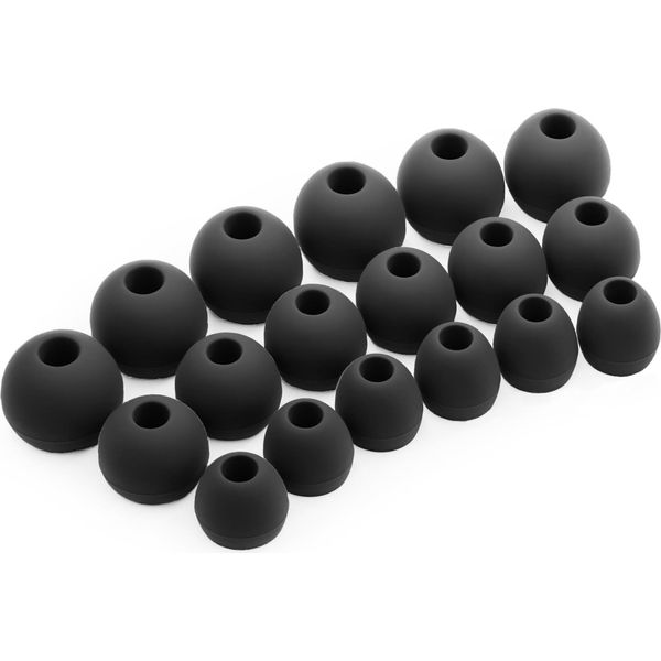Okuli 18 X Gommini Auricolari In Silicone Ricambio Per Auricolari & Cuffie (Piccolo, Medio, Grande)-image
