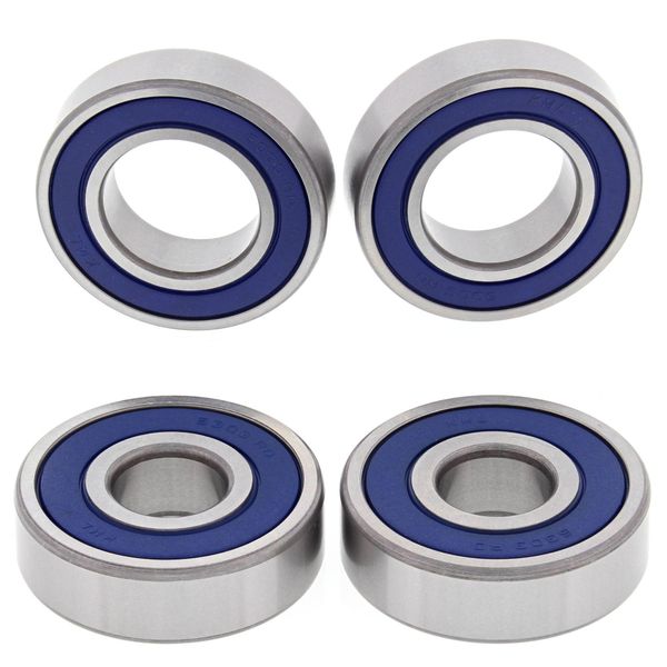 Set Di Cuscinetti Ruota Posteriori All Balls Per Ducati Monster I.E. Dark Ss Fe Carenata 600 - 900 Ccm Bj. 1998 - 2009-image