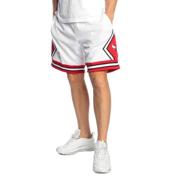 Pantaloncini Mitchell & Ness Chicago Bulls Swingman Bianchi - L-image