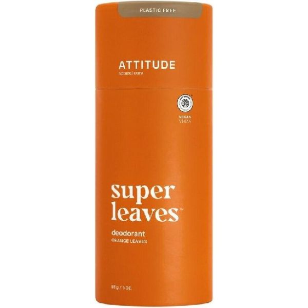 Super Leaves, Deodorante Plastica Libera, Arance, Attitude-image