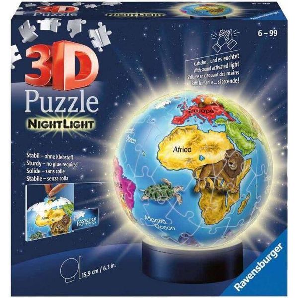 Ravensburger - Puzzle 3D Del Globo Luminoso-image