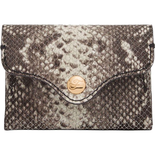 Fossil Porta Carte Di Credito Heritage Card Case Python Multicolore-image